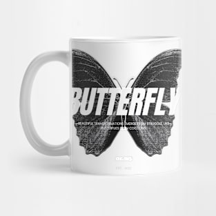 Metamorphosis Magic: Butterfly Tee Mug